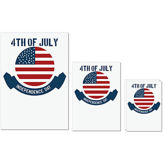 UDNAG Untearable Waterproof Stickers 155GSM 'American | 4th july' A4 x 1pc, A5 x 1pc & A6 x 2pc UDNAG Untearable Waterproof Stickers 155GSM 'American | 4th july' A4 x 1pc, A5 x 1pc & A6 x 2pc