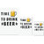 UDNAG Untearable Waterproof Stickers 155GSM 'Beer | Time to Drink' A4 x 1pc, A5 x 1pc & A6 x 2pc