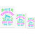 UDNAG Untearable Waterproof Stickers 155GSM 'Principal | asst principal shark doo doo' A4 x 1pc, A5 x 1pc & A6 x 2pc