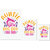UDNAG Untearable Waterproof Stickers 155GSM 'Auntie | Auntie shark doo doo' A4 x 1pc, A5 x 1pc & A6 x 2pc