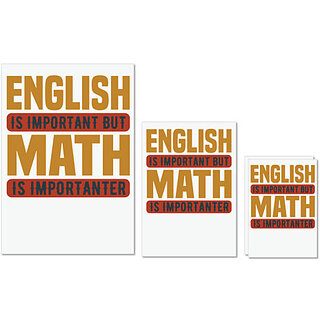 UDNAG Untearable Waterproof Stickers 155GSM 'School Teacher | English' A4 x 1pc, A5 x 1pc & A6 x 2pc UDNAG Untearable Waterproof Stickers 155GSM 'School Teacher | English' A4 x 1pc, A5 x 1pc & A6 x 2pc