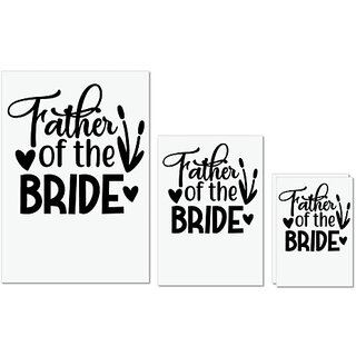 UDNAG Untearable Waterproof Stickers 155GSM 'Papa | Father of the' A4 x 1pc, A5 x 1pc & A6 x 2pc UDNAG Untearable Waterproof Stickers 155GSM 'Papa | Father of the' A4 x 1pc, A5 x 1pc & A6 x 2pc