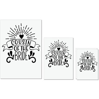                       UDNAG Untearable Waterproof Stickers 155GSM 'cousin of' A4 x 1pc, A5 x 1pc & A6 x 2pc                                              