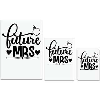 UDNAG Untearable Waterproof Stickers 155GSM 'Couple | Futuree MRS' A4 x 1pc, A5 x 1pc & A6 x 2pc UDNAG Untearable Waterproof Stickers 155GSM 'Couple | Futuree MRS' A4 x 1pc, A5 x 1pc & A6 x 2pc