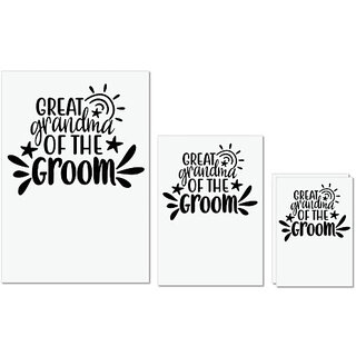 UDNAG Untearable Waterproof Stickers 155GSM 'Mother | Great grandma' A4 x 1pc, A5 x 1pc & A6 x 2pc UDNAG Untearable Waterproof Stickers 155GSM 'Mother | Great grandma' A4 x 1pc, A5 x 1pc & A6 x 2pc