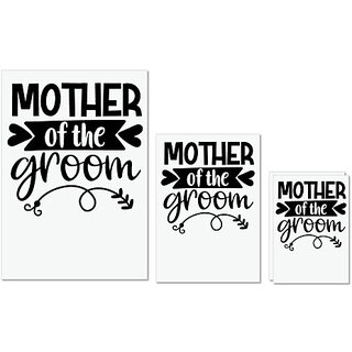 UDNAG Untearable Waterproof Stickers 155GSM 'Mom | Mother of the groommmm' A4 x 1pc, A5 x 1pc & A6 x 2pc UDNAG Untearable Waterproof Stickers 155GSM 'Mom | Mother of the groommmm' A4 x 1pc, A5 x 1pc & A6 x 2pc