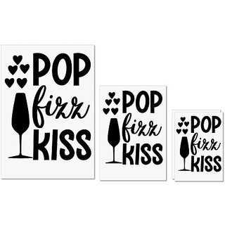                       UDNAG Untearable Waterproof Stickers 155GSM 'Pop' A4 x 1pc, A5 x 1pc & A6 x 2pc                                              