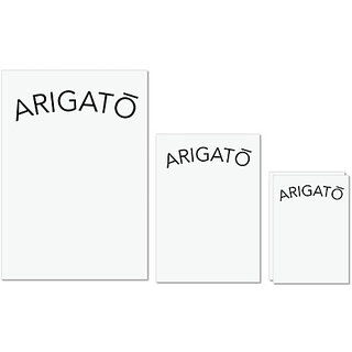 UDNAG Untearable Waterproof Stickers 155GSM 'Thank you | ARIGATO' A4 x 1pc, A5 x 1pc & A6 x 2pc UDNAG Untearable Waterproof Stickers 155GSM 'Thank you | ARIGATO' A4 x 1pc, A5 x 1pc & A6 x 2pc
