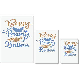 UDNAG Untearable Waterproof Stickers 155GSM '| Busy raising' A4 x 1pc, A5 x 1pc & A6 x 2pc UDNAG Untearable Waterproof Stickers 155GSM '| Busy raising' A4 x 1pc, A5 x 1pc & A6 x 2pc