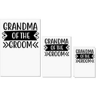 UDNAG Untearable Waterproof Stickers 155GSM 'Grand Mother | Grandma of the' A4 x 1pc, A5 x 1pc & A6 x 2pc UDNAG Untearable Waterproof Stickers 155GSM 'Grand Mother | Grandma of the' A4 x 1pc, A5 x 1pc & A6 x 2pc