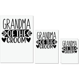 UDNAG Untearable Waterproof Stickers 155GSM 'Grand Mother | Grandma of' A4 x 1pc, A5 x 1pc & A6 x 2pc UDNAG Untearable Waterproof Stickers 155GSM 'Grand Mother | Grandma of' A4 x 1pc, A5 x 1pc & A6 x 2pc