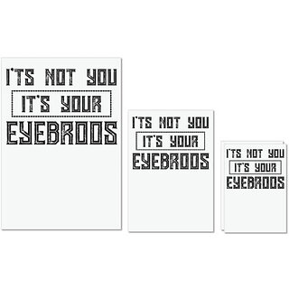 UDNAG Untearable Waterproof Stickers 155GSM 'Makeup | I TS NOT YOU' A4 x 1pc, A5 x 1pc & A6 x 2pc UDNAG Untearable Waterproof Stickers 155GSM 'Makeup | I TS NOT YOU' A4 x 1pc, A5 x 1pc & A6 x 2pc