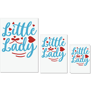 UDNAG Untearable Waterproof Stickers 155GSM 'Lady | LITTLE LADY' A4 x 1pc, A5 x 1pc & A6 x 2pc UDNAG Untearable Waterproof Stickers 155GSM 'Lady | LITTLE LADY' A4 x 1pc, A5 x 1pc & A6 x 2pc
