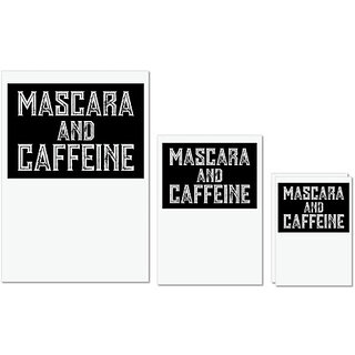 UDNAG Untearable Waterproof Stickers 155GSM 'Makeup | MASCARA AND CAFFEINE 2' A4 x 1pc, A5 x 1pc & A6 x 2pc UDNAG Untearable Waterproof Stickers 155GSM 'Makeup | MASCARA AND CAFFEINE 2' A4 x 1pc, A5 x 1pc & A6 x 2pc