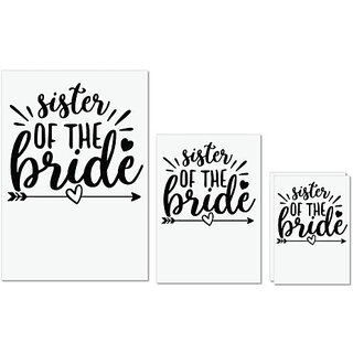 UDNAG Untearable Waterproof Stickers 155GSM 'Sister | Sister of the' A4 x 1pc, A5 x 1pc & A6 x 2pc UDNAG Untearable Waterproof Stickers 155GSM 'Sister | Sister of the' A4 x 1pc, A5 x 1pc & A6 x 2pc