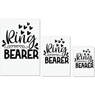 UDNAG Untearable Waterproof Stickers 155GSM 'King | Ring bearerr' A4 x 1pc, A5 x 1pc & A6 x 2pc UDNAG Untearable Waterproof Stickers 155GSM 'King | Ring bearerr' A4 x 1pc, A5 x 1pc & A6 x 2pc