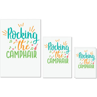 UDNAG Untearable Waterproof Stickers 155GSM 'Camphair | rocking the camphair' A4 x 1pc, A5 x 1pc & A6 x 2pc UDNAG Untearable Waterproof Stickers 155GSM 'Camphair | rocking the camphair' A4 x 1pc, A5 x 1pc & A6 x 2pc