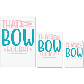 UDNAG Untearable Waterproof Stickers 155GSM 'Bow | THAT BOW THOUGHT' A4 x 1pc, A5 x 1pc & A6 x 2pc UDNAG Untearable Waterproof Stickers 155GSM 'Bow | THAT BOW THOUGHT' A4 x 1pc, A5 x 1pc & A6 x 2pc