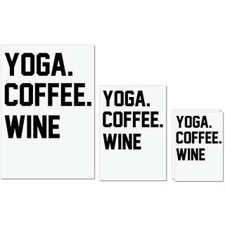 UDNAG Untearable Waterproof Stickers 155GSM 'Yoga | YOGA' A4 x 1pc, A5 x 1pc & A6 x 2pc UDNAG Untearable Waterproof Stickers 155GSM 'Yoga | YOGA' A4 x 1pc, A5 x 1pc & A6 x 2pc