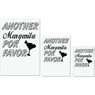 UDNAG Untearable Waterproof Stickers 155GSM 'Margarita | another margirta por favor' A4 x 1pc, A5 x 1pc & A6 x 2pc UDNAG Untearable Waterproof Stickers 155GSM 'Margarita | another margirta por favor' A4 x 1pc, A5 x 1pc & A6 x 2pc