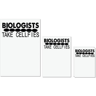 UDNAG Untearable Waterproof Stickers 155GSM 'Bilologist | boilogists take sallfies' A4 x 1pc, A5 x 1pc & A6 x 2pc UDNAG Untearable Waterproof Stickers 155GSM 'Bilologist | boilogists take sallfies' A4 x 1pc, A5 x 1pc & A6 x 2pc