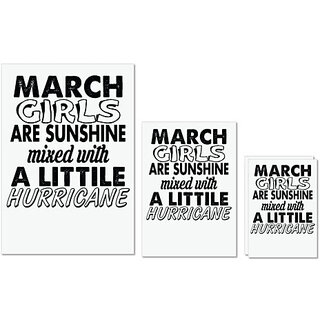 UDNAG Untearable Waterproof Stickers 155GSM 'Girls | march girls' A4 x 1pc, A5 x 1pc & A6 x 2pc UDNAG Untearable Waterproof Stickers 155GSM 'Girls | march girls' A4 x 1pc, A5 x 1pc & A6 x 2pc