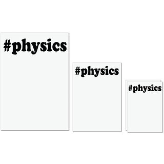 UDNAG Untearable Waterproof Stickers 155GSM '| physics' A4 x 1pc, A5 x 1pc & A6 x 2pc UDNAG Untearable Waterproof Stickers 155GSM '| physics' A4 x 1pc, A5 x 1pc & A6 x 2pc