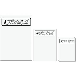 UDNAG Untearable Waterproof Stickers 155GSM '| principal-a' A4 x 1pc, A5 x 1pc & A6 x 2pc UDNAG Untearable Waterproof Stickers 155GSM '| principal-a' A4 x 1pc, A5 x 1pc & A6 x 2pc
