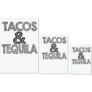 UDNAG Untearable Waterproof Stickers 155GSM 'Tequila | tacos & tequila' A4 x 1pc, A5 x 1pc & A6 x 2pc UDNAG Untearable Waterproof Stickers 155GSM 'Tequila | tacos & tequila' A4 x 1pc, A5 x 1pc & A6 x 2pc
