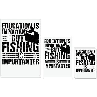 UDNAG Untearable Waterproof Stickers 155GSM 'Fishing | Education' A4 x 1pc, A5 x 1pc & A6 x 2pc UDNAG Untearable Waterproof Stickers 155GSM 'Fishing | Education' A4 x 1pc, A5 x 1pc & A6 x 2pc