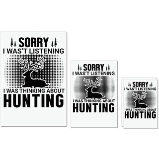 UDNAG Untearable Waterproof Stickers 155GSM 'Hunter | Sorry 2' A4 x 1pc, A5 x 1pc & A6 x 2pc UDNAG Untearable Waterproof Stickers 155GSM 'Hunter | Sorry 2' A4 x 1pc, A5 x 1pc & A6 x 2pc