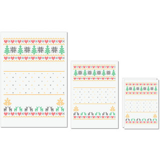 UDNAG Untearable Waterproof Stickers 155GSM 'Illustration | Template 43' A4 x 1pc, A5 x 1pc & A6 x 2pc UDNAG Untearable Waterproof Stickers 155GSM 'Illustration | Template 43' A4 x 1pc, A5 x 1pc & A6 x 2pc