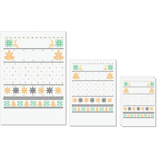 UDNAG Untearable Waterproof Stickers 155GSM 'Illustration | Template 41' A4 x 1pc, A5 x 1pc & A6 x 2pc UDNAG Untearable Waterproof Stickers 155GSM 'Illustration | Template 41' A4 x 1pc, A5 x 1pc & A6 x 2pc