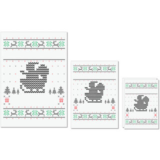 UDNAG Untearable Waterproof Stickers 155GSM 'Illustration | Template 11' A4 x 1pc, A5 x 1pc & A6 x 2pc UDNAG Untearable Waterproof Stickers 155GSM 'Illustration | Template 11' A4 x 1pc, A5 x 1pc & A6 x 2pc