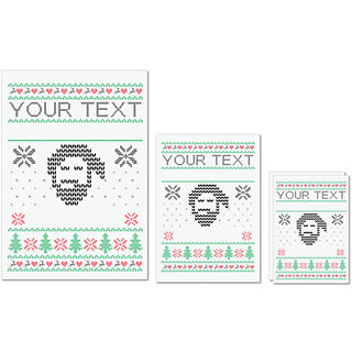                       UDNAG Untearable Waterproof Stickers 155GSM 'Illustration | Template 1' A4 x 1pc, A5 x 1pc & A6 x 2pc                                              