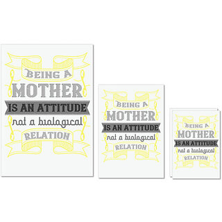 UDNAG Untearable Waterproof Stickers 155GSM 'Mother | beaing mother' A4 x 1pc, A5 x 1pc & A6 x 2pc UDNAG Untearable Waterproof Stickers 155GSM 'Mother | beaing mother' A4 x 1pc, A5 x 1pc & A6 x 2pc