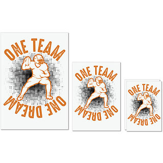 UDNAG Untearable Waterproof Stickers 155GSM 'Baseball | One Team' A4 x 1pc, A5 x 1pc & A6 x 2pc UDNAG Untearable Waterproof Stickers 155GSM 'Baseball | One Team' A4 x 1pc, A5 x 1pc & A6 x 2pc