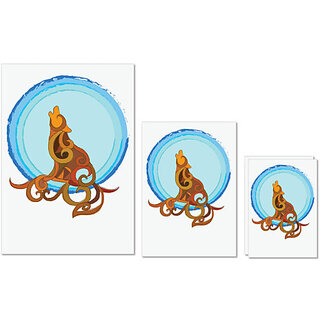 UDNAG Untearable Waterproof Stickers 155GSM 'Illustration | Dog Art' A4 x 1pc, A5 x 1pc & A6 x 2pc UDNAG Untearable Waterproof Stickers 155GSM 'Illustration | Dog Art' A4 x 1pc, A5 x 1pc & A6 x 2pc