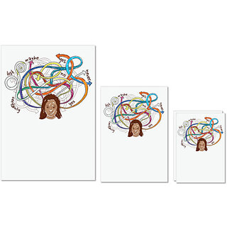UDNAG Untearable Waterproof Stickers 155GSM '| Mind' A4 x 1pc, A5 x 1pc & A6 x 2pc UDNAG Untearable Waterproof Stickers 155GSM '| Mind' A4 x 1pc, A5 x 1pc & A6 x 2pc