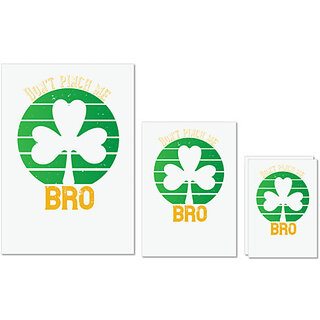 UDNAG Untearable Waterproof Stickers 155GSM 'Bro | Don't pinch me, bro' A4 x 1pc, A5 x 1pc & A6 x 2pc UDNAG Untearable Waterproof Stickers 155GSM 'Bro | Don't pinch me, bro' A4 x 1pc, A5 x 1pc & A6 x 2pc