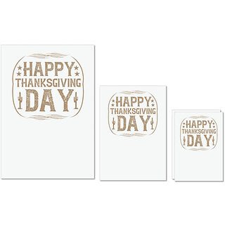 UDNAG Untearable Waterproof Stickers 155GSM 'Thanks Giving | Happy thanksgiving day' A4 x 1pc, A5 x 1pc & A6 x 2pc UDNAG Untearable Waterproof Stickers 155GSM 'Thanks Giving | Happy thanksgiving day' A4 x 1pc, A5 x 1pc & A6 x 2pc