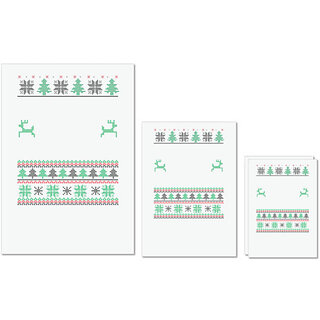 UDNAG Untearable Waterproof Stickers 155GSM '| Template 14' A4 x 1pc, A5 x 1pc & A6 x 2pc UDNAG Untearable Waterproof Stickers 155GSM '| Template 14' A4 x 1pc, A5 x 1pc & A6 x 2pc