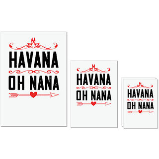 UDNAG Untearable Waterproof Stickers 155GSM 'Grand father | HAVANA oh nana' A4 x 1pc, A5 x 1pc & A6 x 2pc UDNAG Untearable Waterproof Stickers 155GSM 'Grand father | HAVANA oh nana' A4 x 1pc, A5 x 1pc & A6 x 2pc