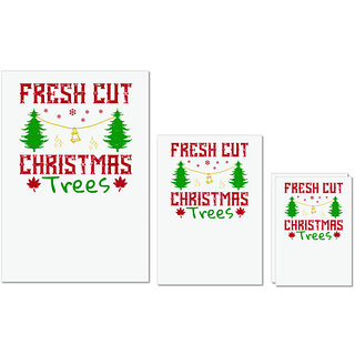 UDNAG Untearable Waterproof Stickers 155GSM 'Christmas | Fresh cut Christmas trees' A4 x 1pc, A5 x 1pc & A6 x 2pc UDNAG Untearable Waterproof Stickers 155GSM 'Christmas | Fresh cut Christmas trees' A4 x 1pc, A5 x 1pc & A6 x 2pc