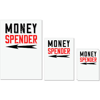 UDNAG Untearable Waterproof Stickers 155GSM 'Couple | money spender' A4 x 1pc, A5 x 1pc & A6 x 2pc UDNAG Untearable Waterproof Stickers 155GSM 'Couple | money spender' A4 x 1pc, A5 x 1pc & A6 x 2pc