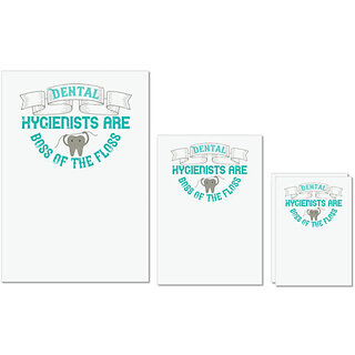 UDNAG Untearable Waterproof Stickers 155GSM 'Dentist | Dental hygienists are' A4 x 1pc, A5 x 1pc & A6 x 2pc UDNAG Untearable Waterproof Stickers 155GSM 'Dentist | Dental hygienists are' A4 x 1pc, A5 x 1pc & A6 x 2pc