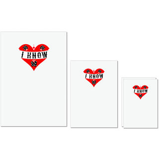 UDNAG Untearable Waterproof Stickers 155GSM 'Couple | Mrs. i know' A4 x 1pc, A5 x 1pc & A6 x 2pc UDNAG Untearable Waterproof Stickers 155GSM 'Couple | Mrs. i know' A4 x 1pc, A5 x 1pc & A6 x 2pc