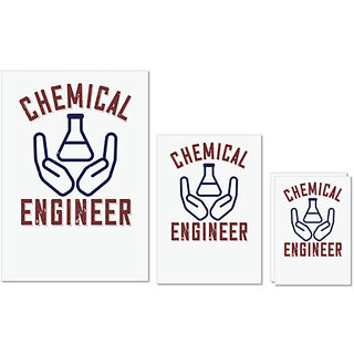 UDNAG Untearable Waterproof Stickers 155GSM 'Chemical Engineer | chemical engineer' A4 x 1pc, A5 x 1pc & A6 x 2pc UDNAG Untearable Waterproof Stickers 155GSM 'Chemical Engineer | chemical engineer' A4 x 1pc, A5 x 1pc & A6 x 2pc