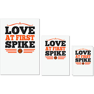 UDNAG Untearable Waterproof Stickers 155GSM 'Basketball | Love at first spike-02' A4 x 1pc, A5 x 1pc & A6 x 2pc UDNAG Untearable Waterproof Stickers 155GSM 'Basketball | Love at first spike-02' A4 x 1pc, A5 x 1pc & A6 x 2pc