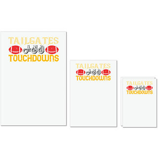 UDNAG Untearable Waterproof Stickers 155GSM 'Game | Tilgates and touchdowns' A4 x 1pc, A5 x 1pc & A6 x 2pc UDNAG Untearable Waterproof Stickers 155GSM 'Game | Tilgates and touchdowns' A4 x 1pc, A5 x 1pc & A6 x 2pc